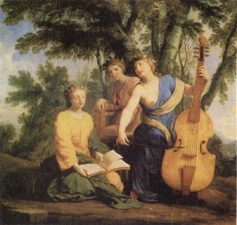 Meplomene Erato und Polymnia, Eustache Le Sueur